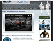 Tablet Screenshot of fitlighttexas.com